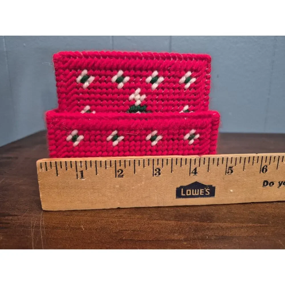 Chrochet Christmas Coaster Set